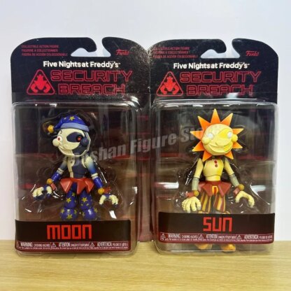 Game Boss Model Sundrop Moondrop FNAF Action Figure Special Edition Joints Movable Collection Sun Moon Joker Figurine Toys Gifts - Image 6