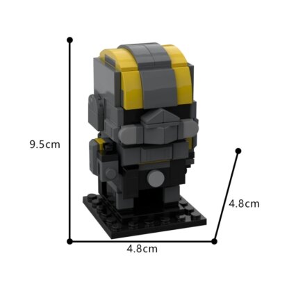 MOC Helldivers 2 Sentry Stratagems Model Building Block Shooting Games Combat Action Figure Assembled Brick Toy Gift for Kids - Image 5