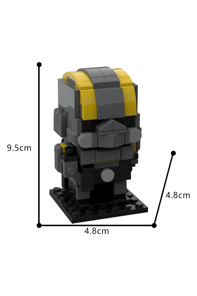 MOC Helldivers 2 Sentry Stratagems Model Building Block Shooting Games Combat Action Figure Assembled Brick Toy Gift for Kids