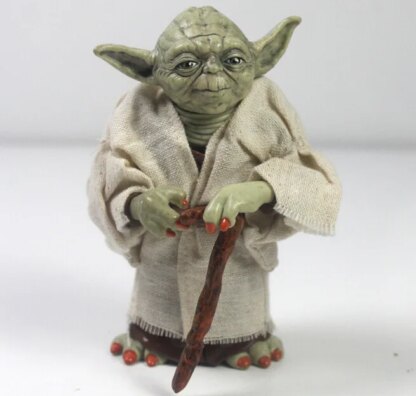 Star War Mandalorian Characters Master YODA with Cloth Action Figure Toys - Image 4