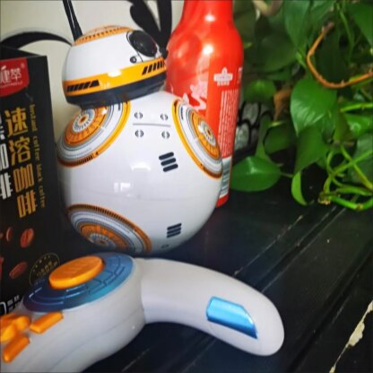 Hot Star Wars Smart Remote Control Bb 8 Robot 2.4g Remote Control Doll Spherical Toys Robot Model For Children Gift - Image 2