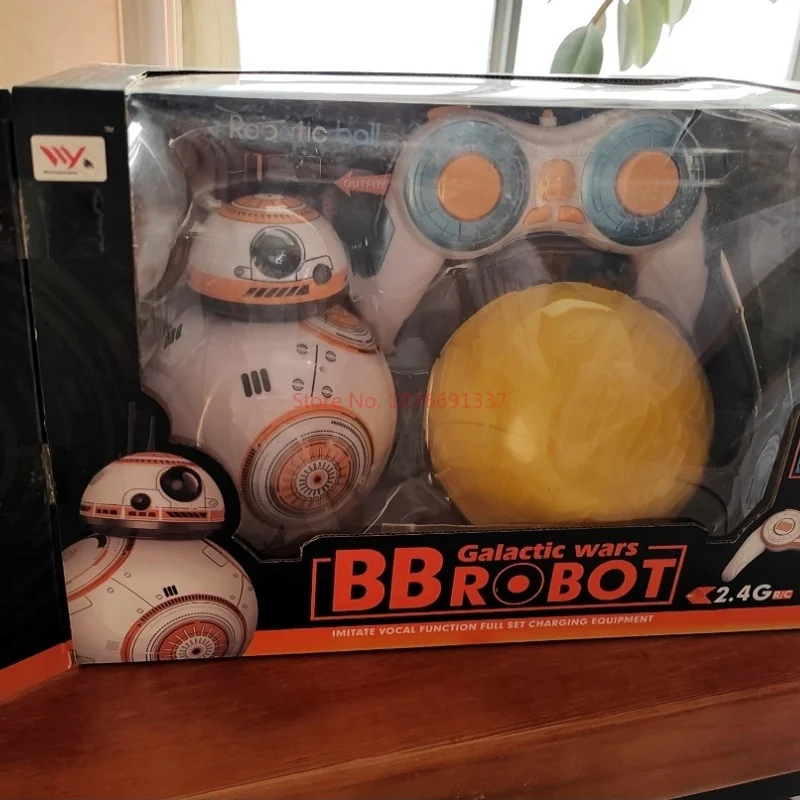 Hot Star Wars Smart Remote Control Bb 8 Robot 2.4g Remote Control Doll Spherical Toys Robot Model For Children Gift