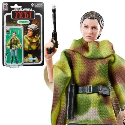 Authentic 6-inch Star Wars Series: Return of The Jedi, Waikit Scout Leia Landohan Solo, Can DIY Collectible Toy - Image 6