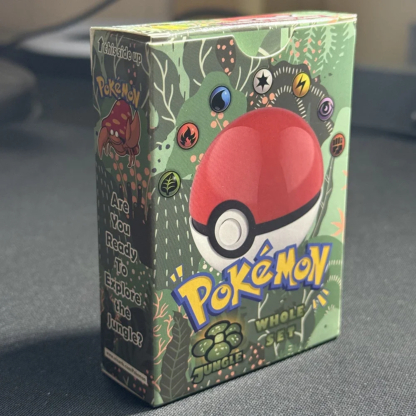 Pokémon Cards Classic Jungle Oddish Pikachu Eevee Dodrio Persian Jolteon Seaking Rhydon Cubone TCG Board Games Whole Set Proxy